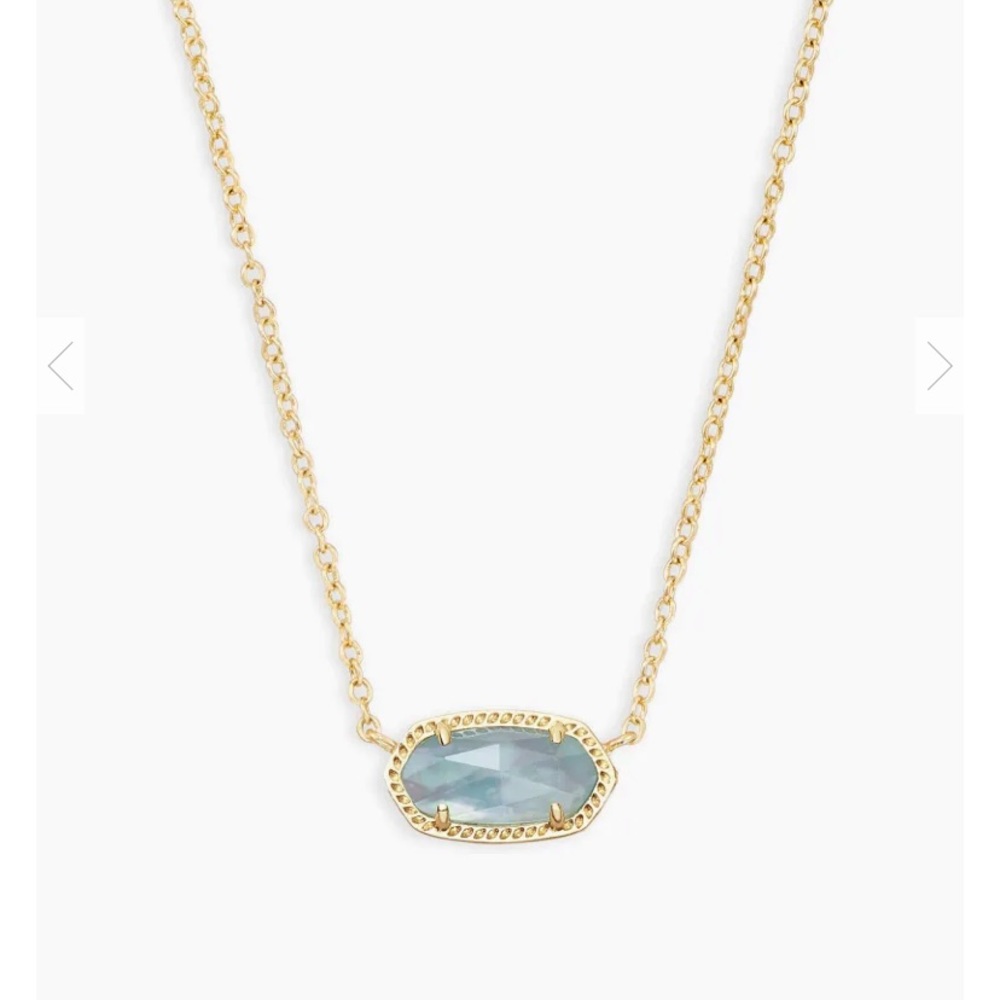 Kendra Scott Light Blue Pendent Necklace